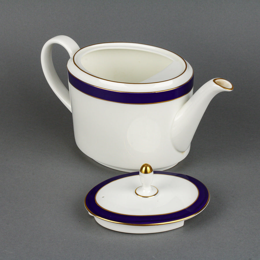 COALPORT Carlton Blue Tea Service