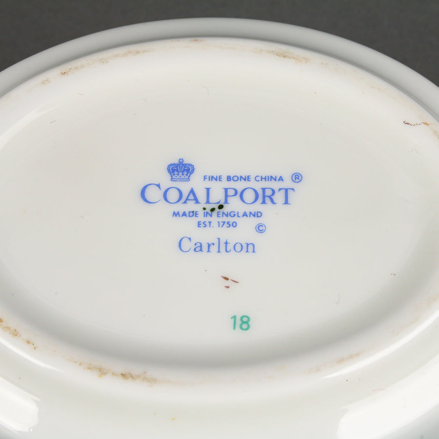 COALPORT Carlton Blue Tea Service