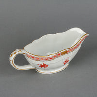 HEREND Chinese Bouquet Gravy Boat