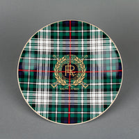 RALPH LAUREN Kilgour Tartan Dessert Plates - Set of 4