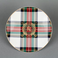 RALPH LAUREN Kilgour Tartan Dessert Plates - Set of 4