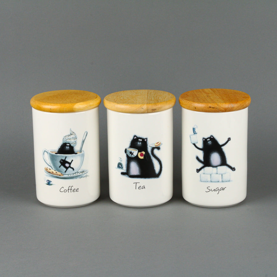 PORTMEIRION Ron Scotton Splat! Canisters - Set of 3