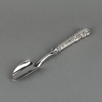 BIRKS/RODEN BROS. Louis XV Sterling Silver Handle Stainless Steel Cheese Scoop