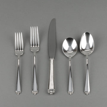 HEIRLOOM STERLING Reigning Beauty Sterling Silver Flatware - 20 Pieces