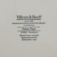 VILLEROY & BOCH Petite Fleur Soup Plates Set of 4