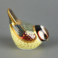 ROYAL CROWN DERBY Blue Tit Paperweight