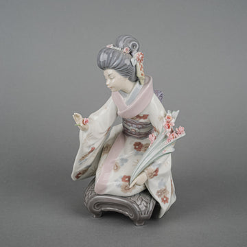 LLADRO Figurine Kiyoko Japanese Girl 1450