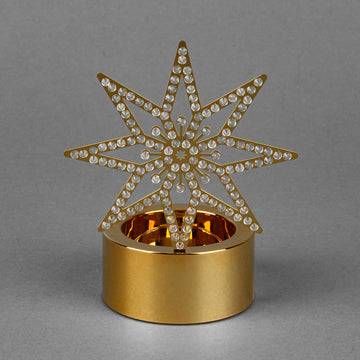 SWAROVSKI Golden Star Votive Candleholder 5030478