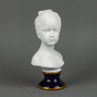 UNTERWEISSBACH White Bisque Busts - Set of 2