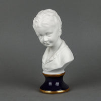 UNTERWEISSBACH White Bisque Busts - Set of 2