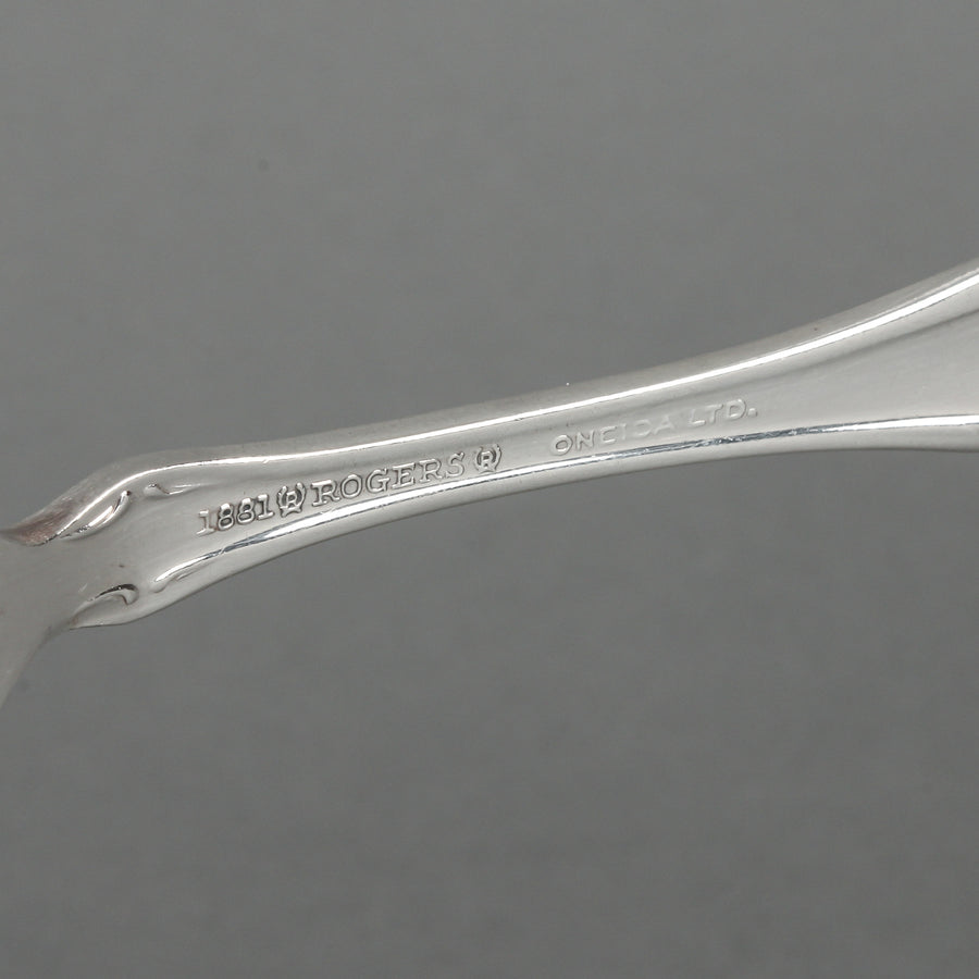 1881 ROGERS Baroque Rose Silverplate Flatware - 12 Place Settings +