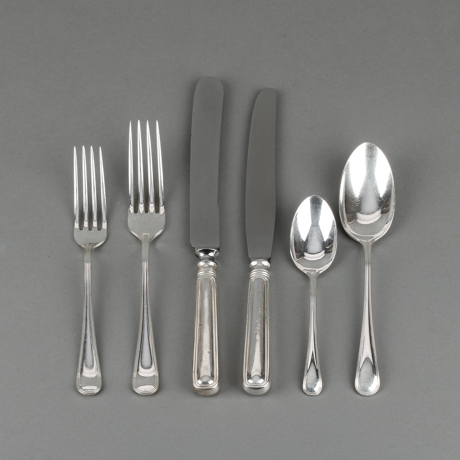 BIRKS Regency Plate York Silverplate Flatware - 46 Pieces