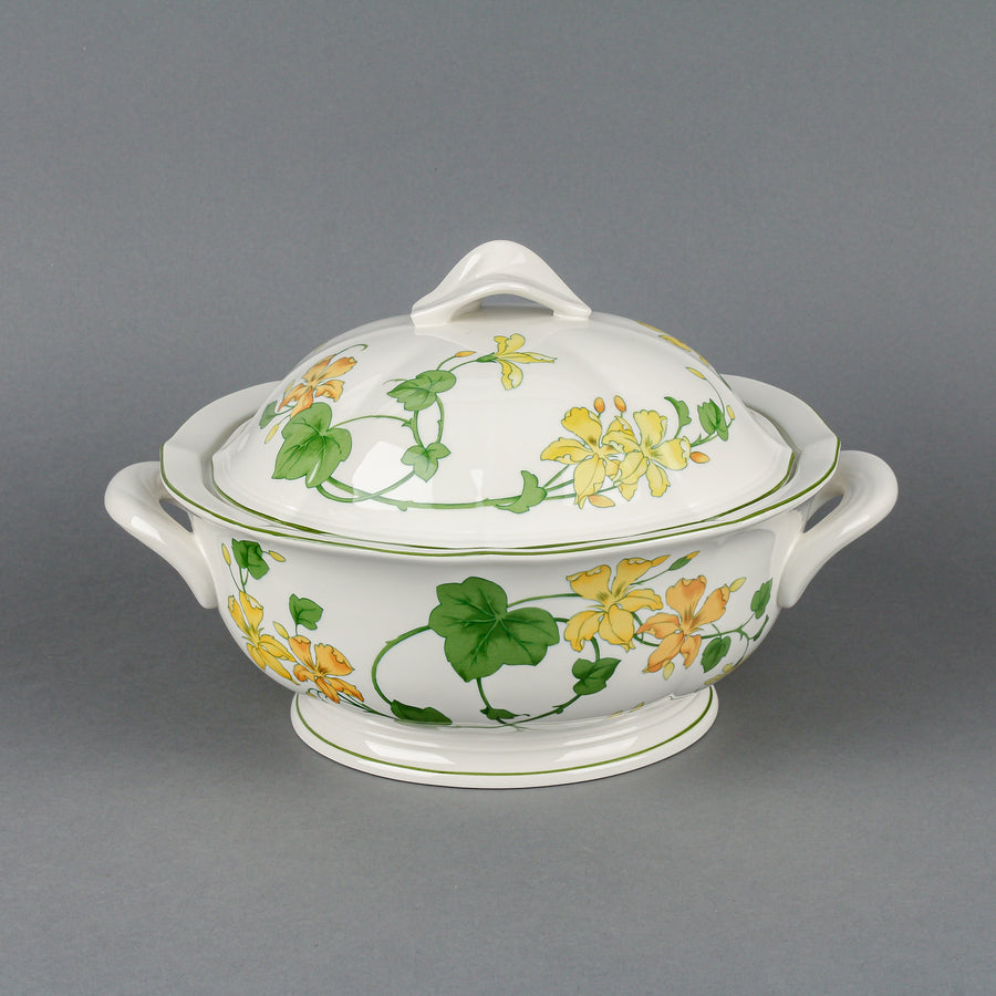 VILLEROY & BOCH Geranium Oval Covered Serving Dish/Tureen