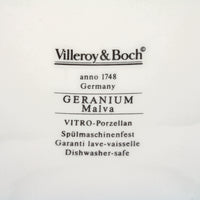 VILLEROY & BOCH Geranium Oval Covered Serving Dish/Tureen