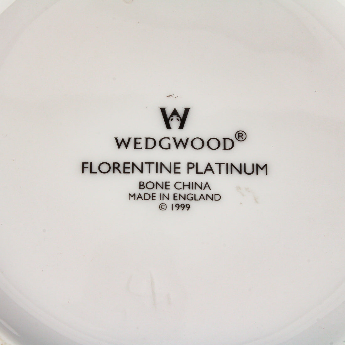 WEDGWOOD Florentine Platinum Teapot