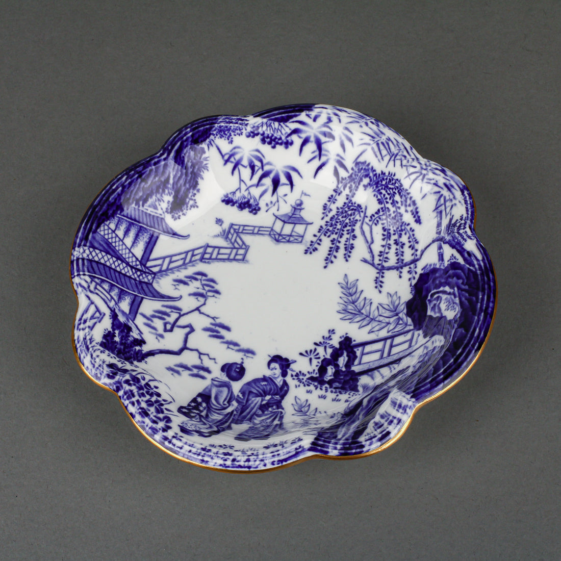 ROYAL CROWN DERBY Mikado Trinket Dish
