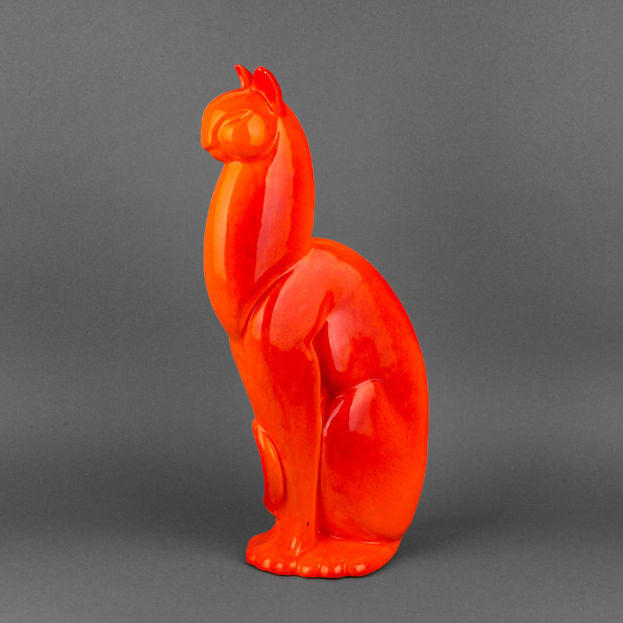 ROYAL HAEGER POTTERY Winking Cat R-1743 Figurine