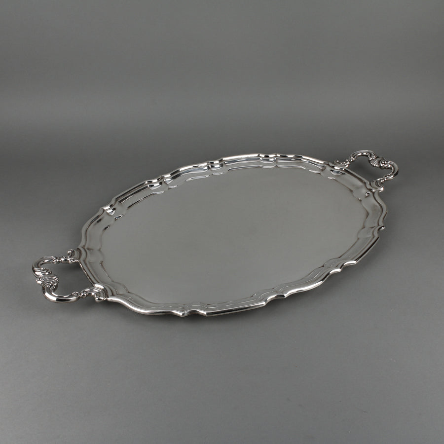 BIRKS Chippendale Sterling Silver Tray
