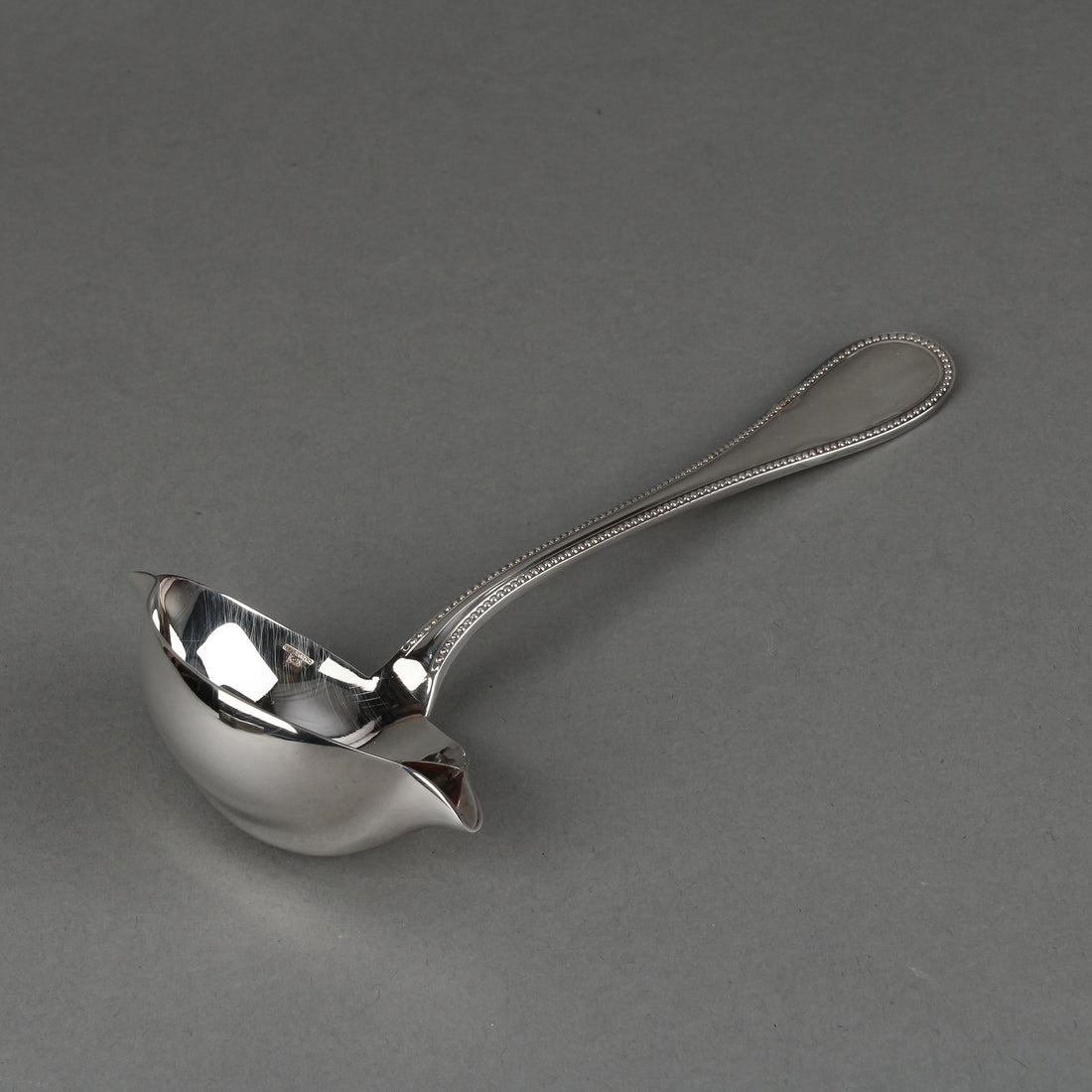 CHRISTOFLE Perles Silverplate Gravy Ladle