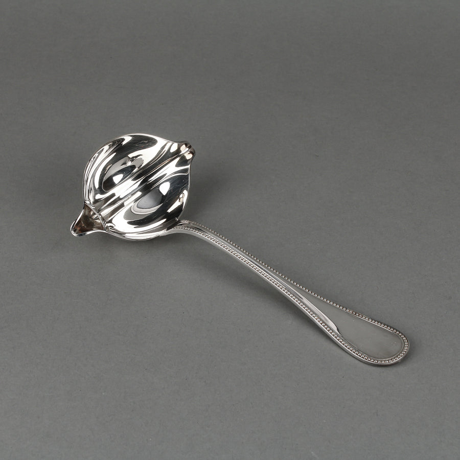CHRISTOFLE Perles Silverplate Gravy Ladle