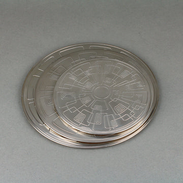 GENSE Atomic Design Stainless Steel Trivets - Set of 3