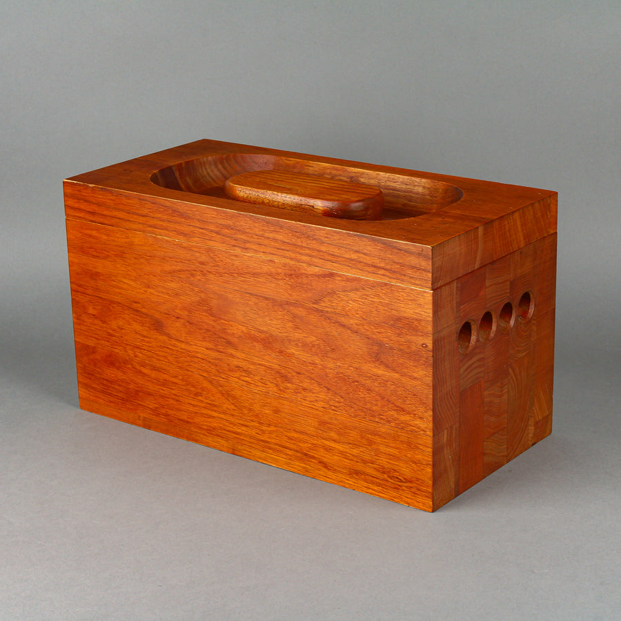 JK ADAMS Teak Ice Bucket/Box