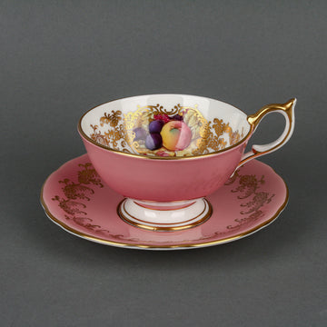 AYNSLEY Orchard Fruit Cup & Saucer 2654
