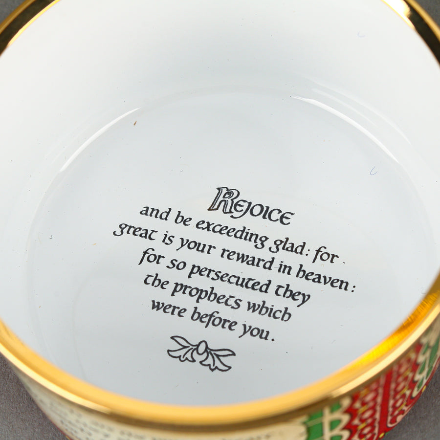 HALCYON DAYS Beatitudes Enamel Trinket Box