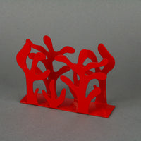 ALESSI Emma Silvestris Mediterraneo Napkin Holder - Red