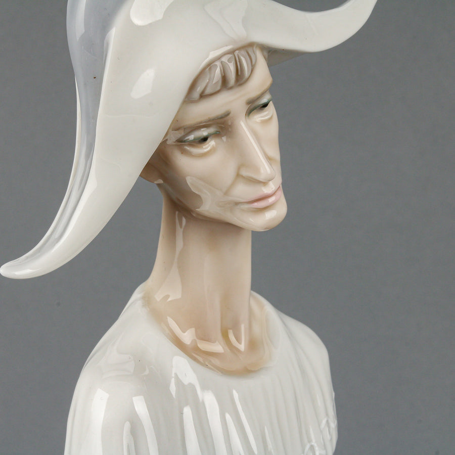LLADRÓ Sad Harlequin 4558 Figurine