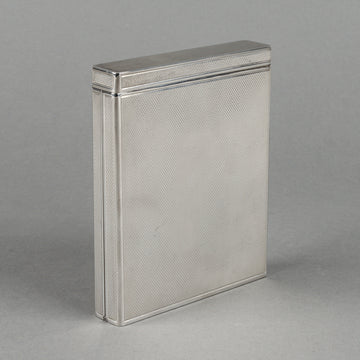 DUNHILL Sterling Silver Textured Cigarette Case
