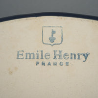 EMILE HENRY For Williams-Sonoma Blue Stoneware Roasting Dish 7672