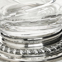 GORHAM 925 Sterling Base HEISEY Wheat Divided Bowl