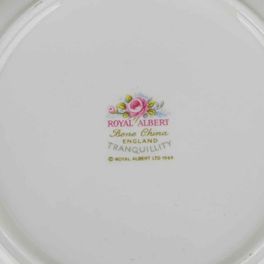 ROYAL ALBERT Tranquillity Soup Plates - Set of 8 D8"
