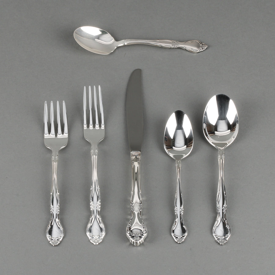 COMMUNITY Affection Silverplate Flatware - 12 Place Settings +
