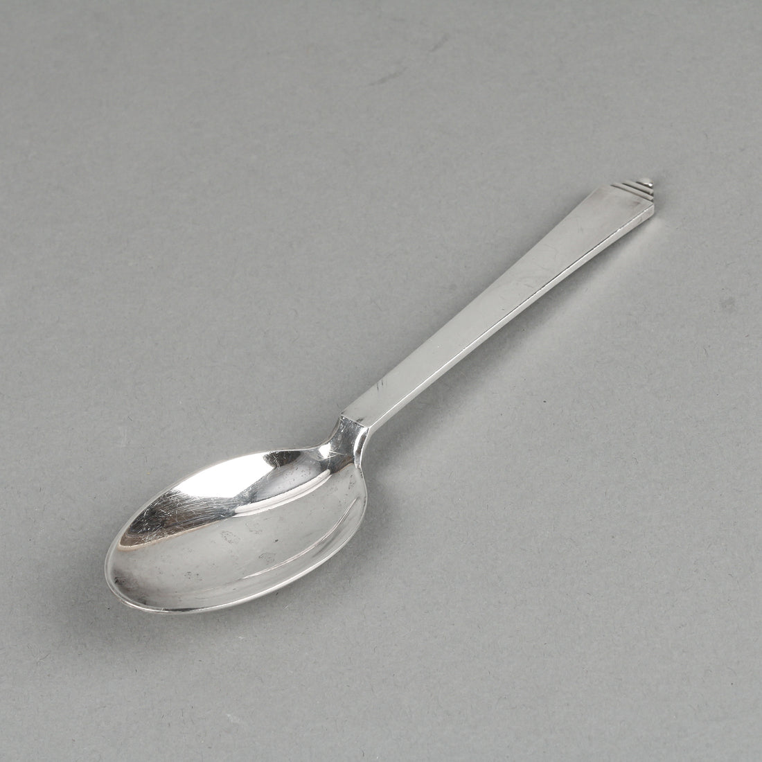GEORG JENSEN Pyramid Sterling Silver Table Spoon