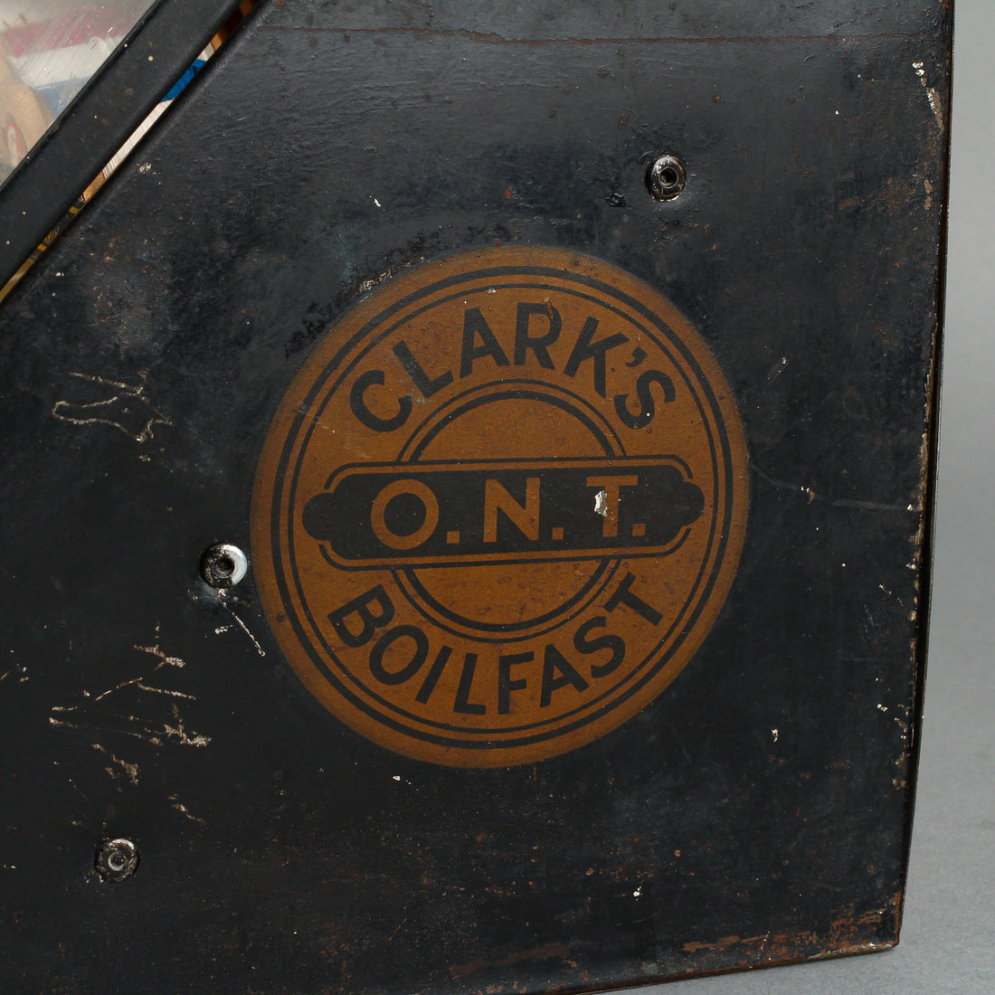 CLARKS O.N.T. BOILFAST Vintage Metal 3-Tray Thread Merchandiser