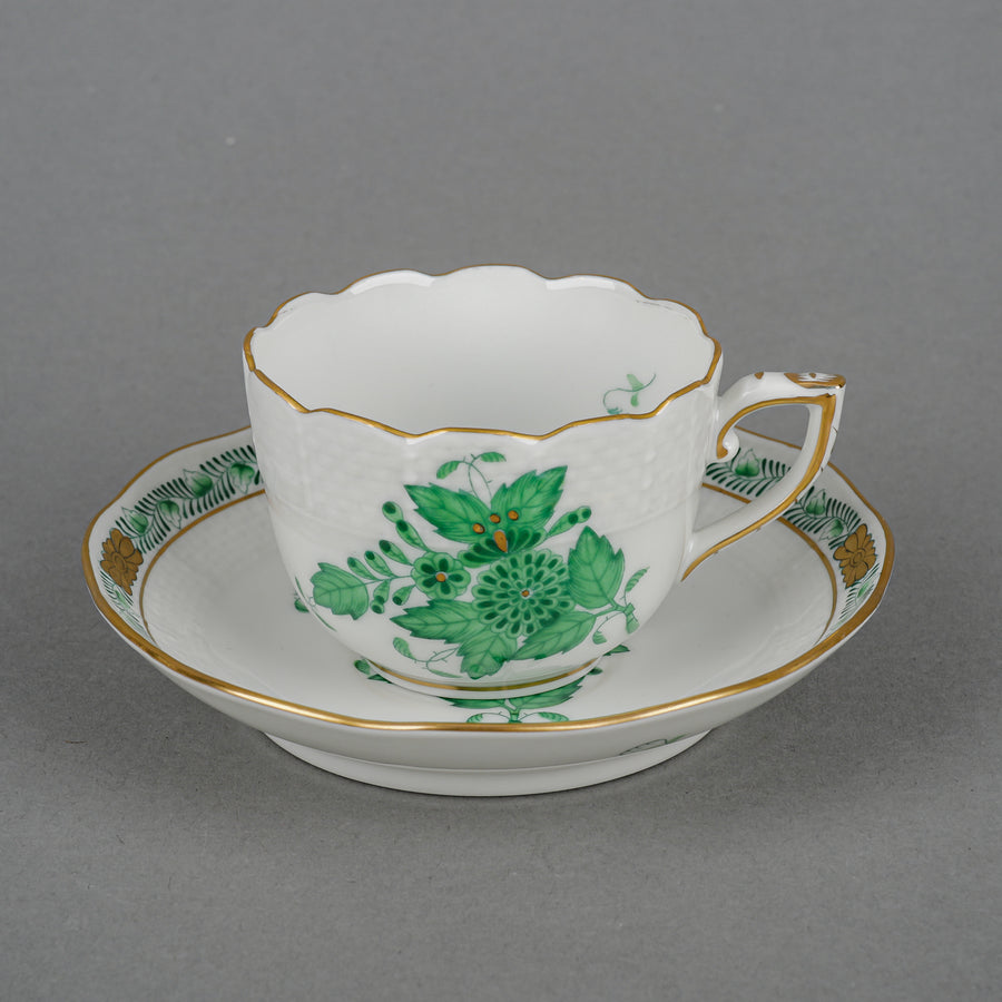 HEREND Chinese Bouquet Coffee Set