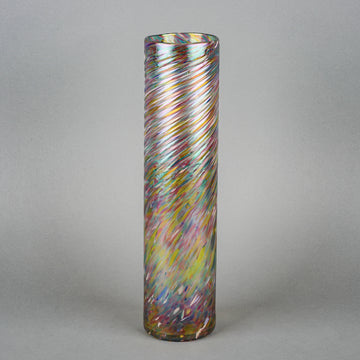 ROBERT HELD Art Glass Cylinder Vase