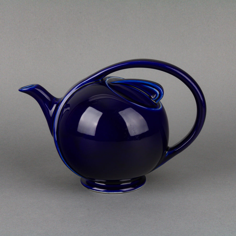 HALL Art Deco Cobalt Airflow Teapot