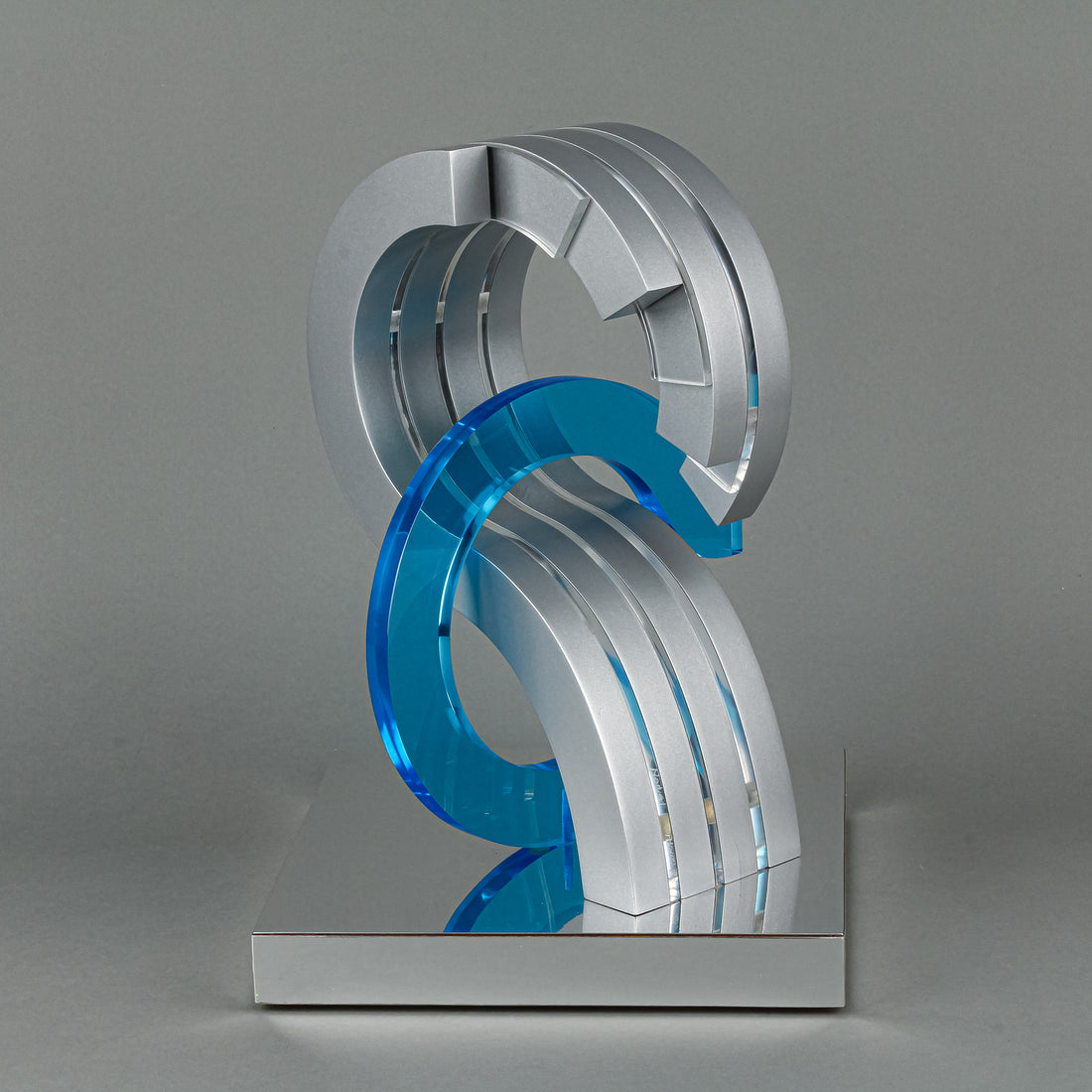 Norbert Witkowski - "Synthesis #13" - Acrylic Lucite & Wood Sculpture