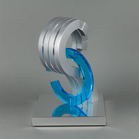 Norbert Witkowski - "Synthesis #13" - Acrylic Lucite & Wood Sculpture