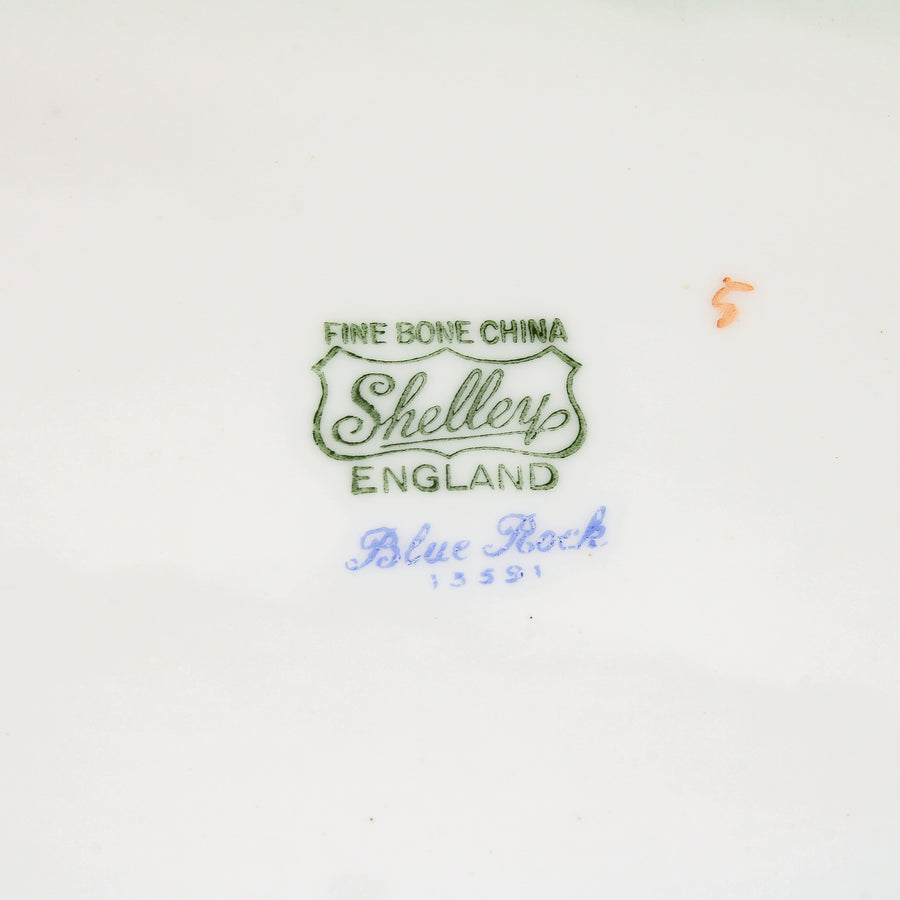 SHELLEY Blue Rock Platter