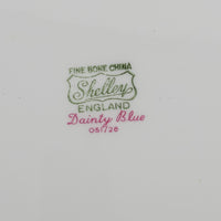 SHELLEY Dainty Blue Platter