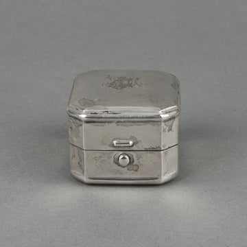 BIRKS ELLIS RYRIE Sterling Silver Octagonal Ring Box