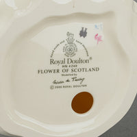 ROYAL DOULTON Flower of Scotland HN 4240 Figurine