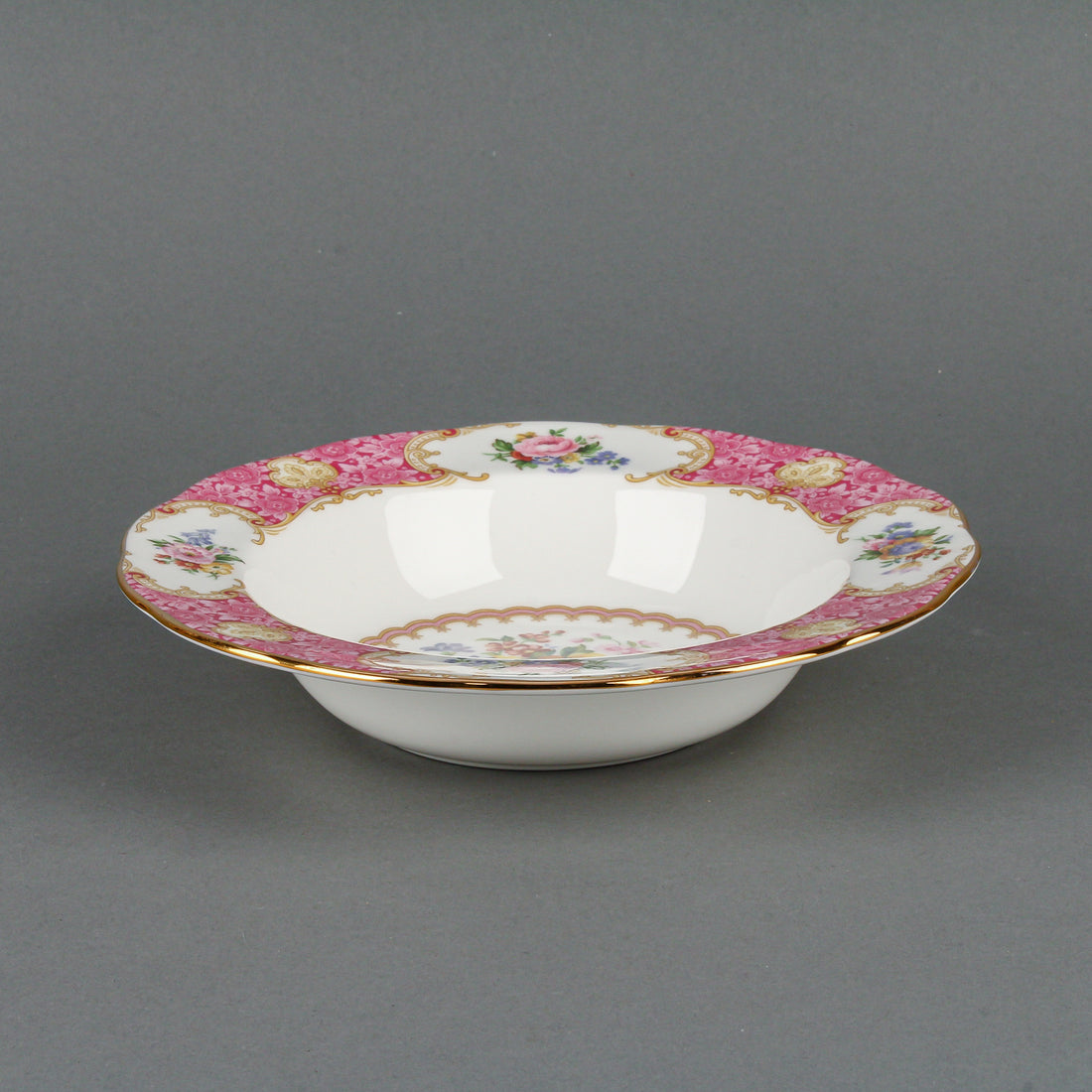 ROYAL ALBERT Lady Carlyle Soup Plates - Set of 9