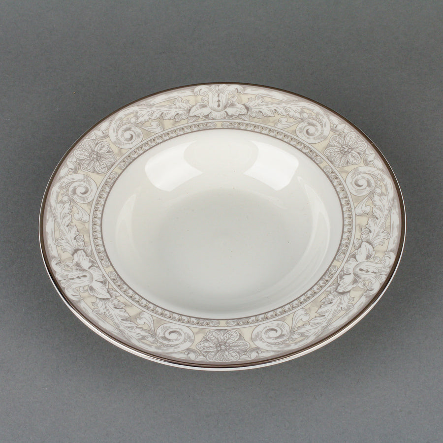 ROYAL DOULTON Naples Platinum Soup Plates - Set of 10