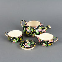 GRIMWADES Royal Winton Orient Stacking Teapot Set - 4 pieces