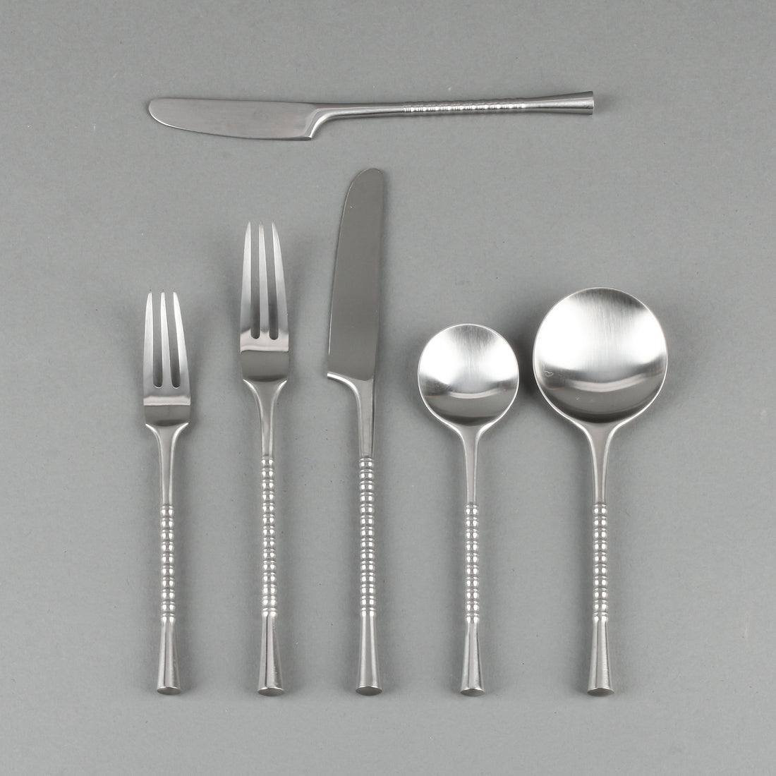 DANSK DESIGNS Jette Stainless Steel Flatware - 10 Place Settings +